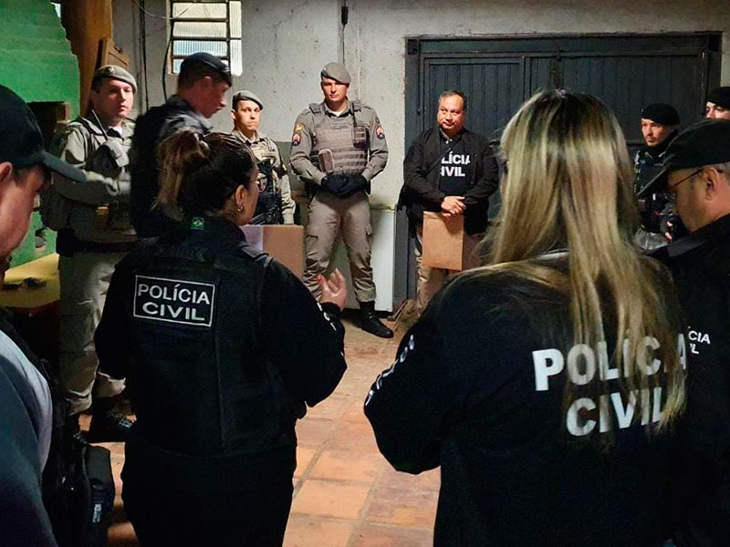 Jaguarão: Operação policial desarticula esquema de distribuição de entorpecentes para todo o Brasil