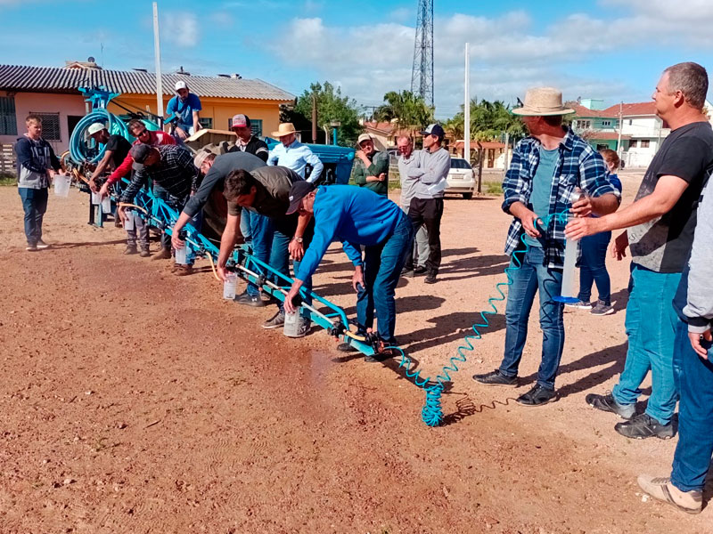 Emater/RS-Ascar de Turuçu promove curso de boas práticas de aplicações agrícolas