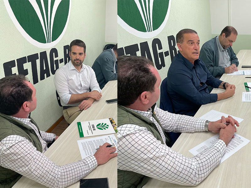 Conseleite entrega pauta a candidatos ao governo do RS