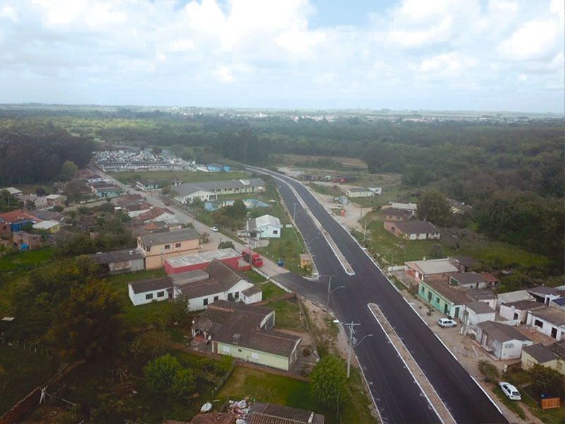 A infraestrutura marca a gestão municipal em Cerrito