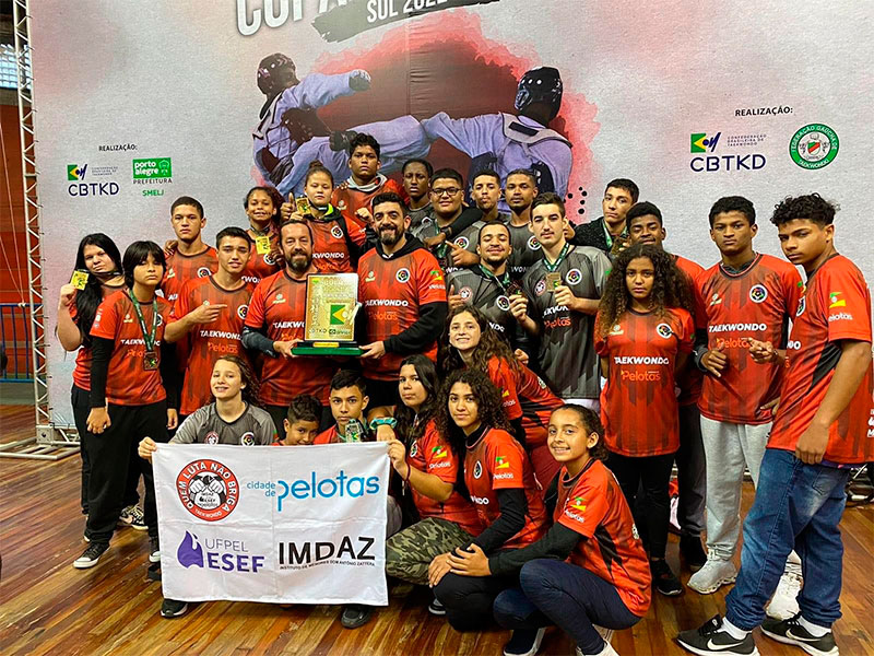 Pelotas: Atletas de projeto de taekwondo QLNB integram seleção gaúcha