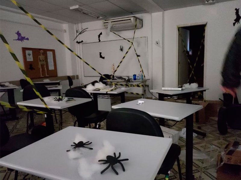 Faculdade de Tecnologia Senac Pelotas realiza evento alusivo ao Halloween