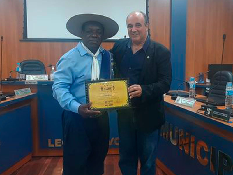 Capão do Leão: Alemão Preto recebe a Homenagem Personalidades Negras