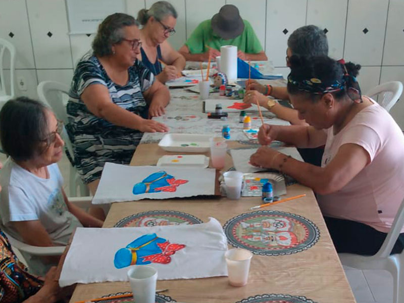 Pedro Osório: Residentes do Lar São Francisco de Assis participam de curso do SENAR