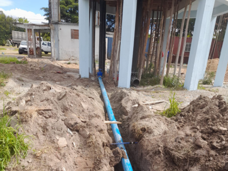 Sanep constrói nova rede de água no Balneário dos Prazeres em Pelotas