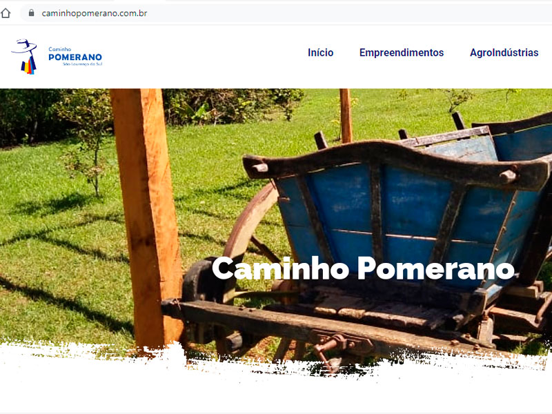 São Lourenço do Sul: Caminho Pomerano lança site para facilitar o agendamento de visitas aos atrativos do roteiro