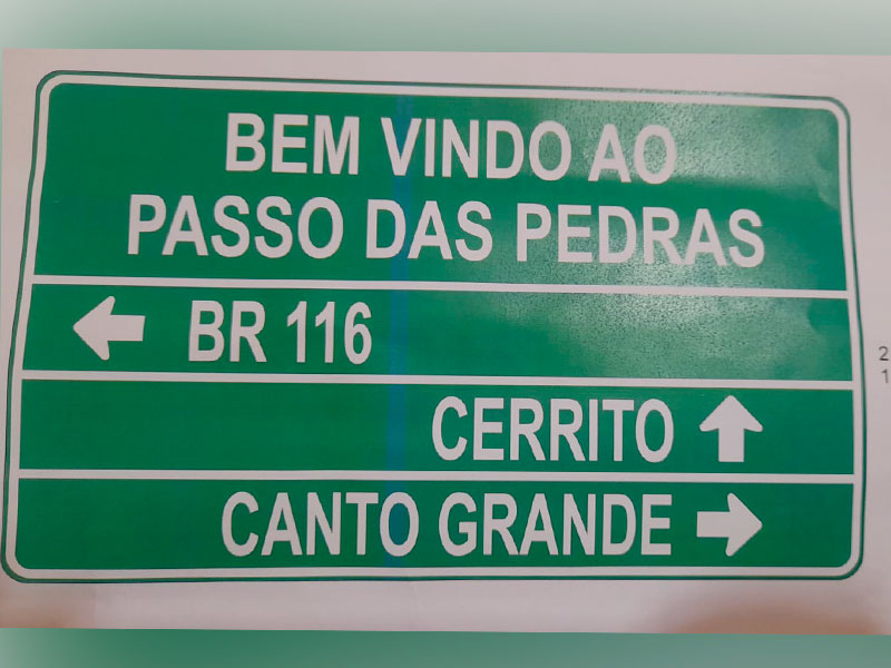 Zona rural de Capão do Leão receberá placas de orientação e identificação de localidades