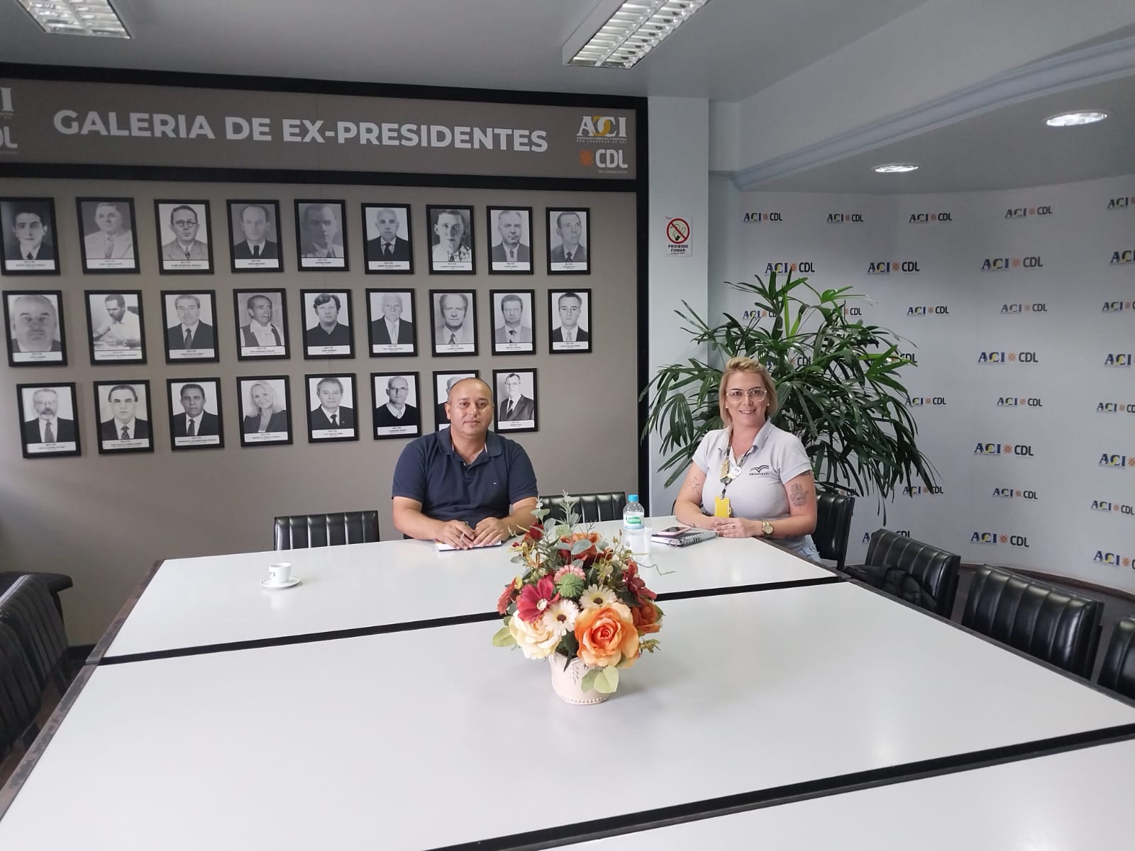 São Lourenço do Sul: ACI/CDl E Uniasselvi realizaram reunião nesta quarta-feira (15)