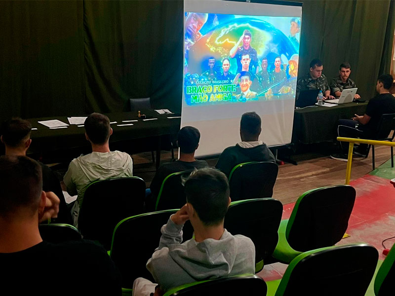 Exército realiza última etapa de seleção de jovens em Morro Redondo