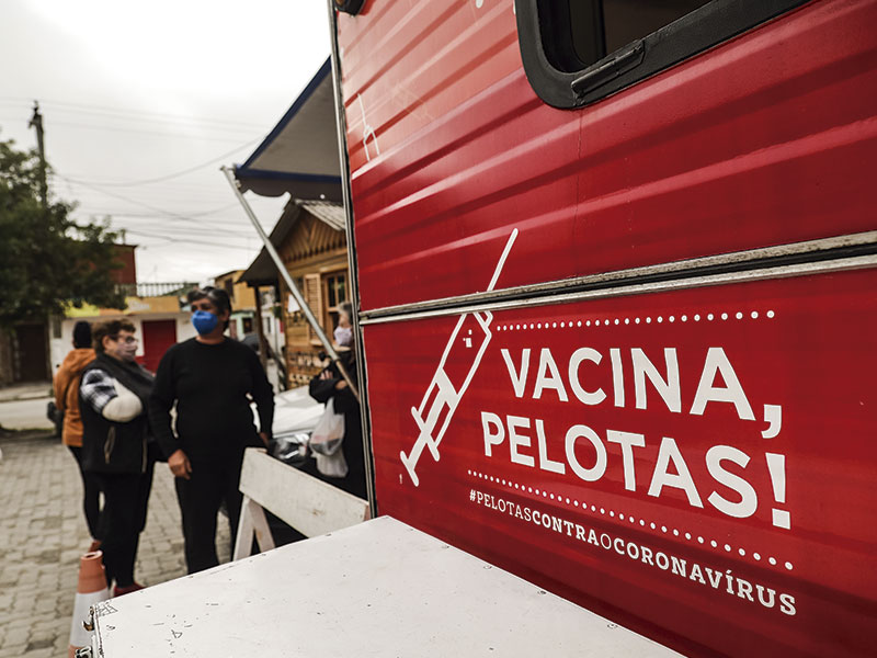 Pelotas: Trailer da Vacina retorna nesta segunda-feira (6)