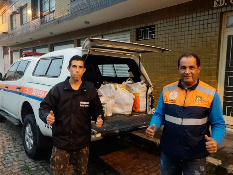 Escola de Krav Magá de Pelotas oferece aulas para quem realizar doações na Campanha do Agasalho