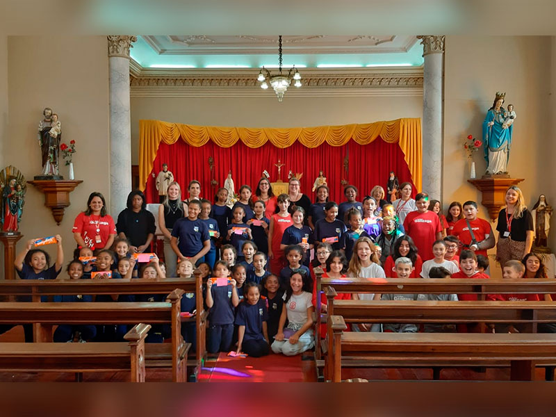 Pelotas: Educação patrimonial da Catedral incentiva crianças a salvaguardar a memória