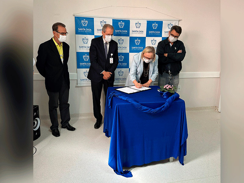 Santa Casa de Rio Grande inaugura nova área de atendimento de saúde mental no Hospital Geral