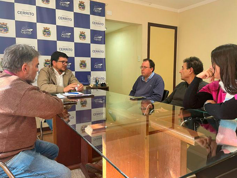 Cerrito: Município recebe visita de integrantes da agenda binacional
