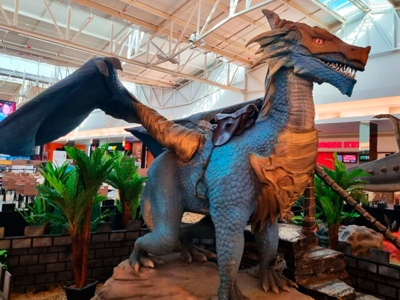 Exposição Internacional Dragões segue até dia 26 de junho no Shopping Pelotas