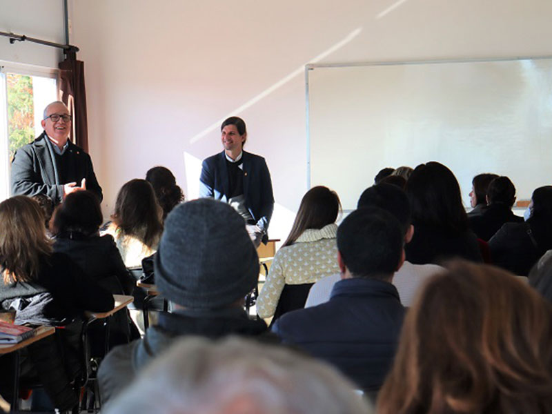 Campus São Lourenço do Sul recebe visita da Reitoria da FURG