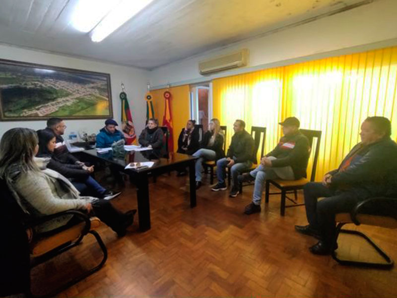 Prefeitura de Herval avalia danos causados por ciclone no município