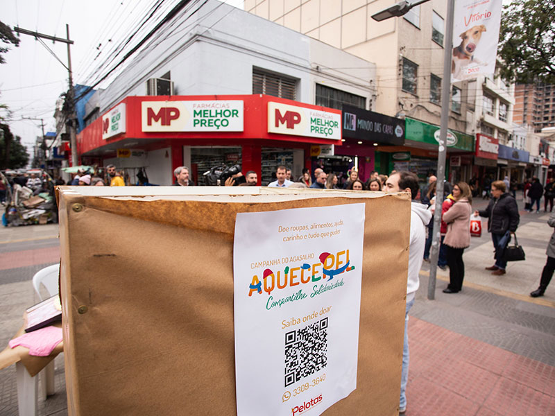 AquecePel 2023 já arrecadou mais de 32 mil itens em Pelotas