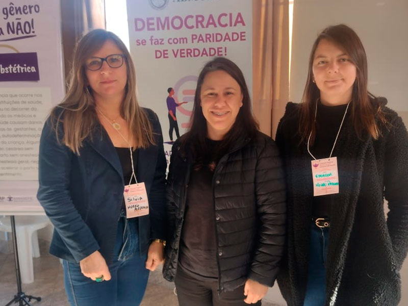 Representantes de Morro Redondo participam de encontro do Conselho Estadual dos Direitos da Mulher