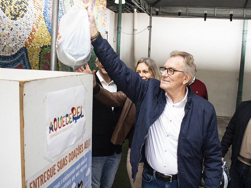 Pelotas: Campanha do agasalho arrecada mais de 139 mil peças