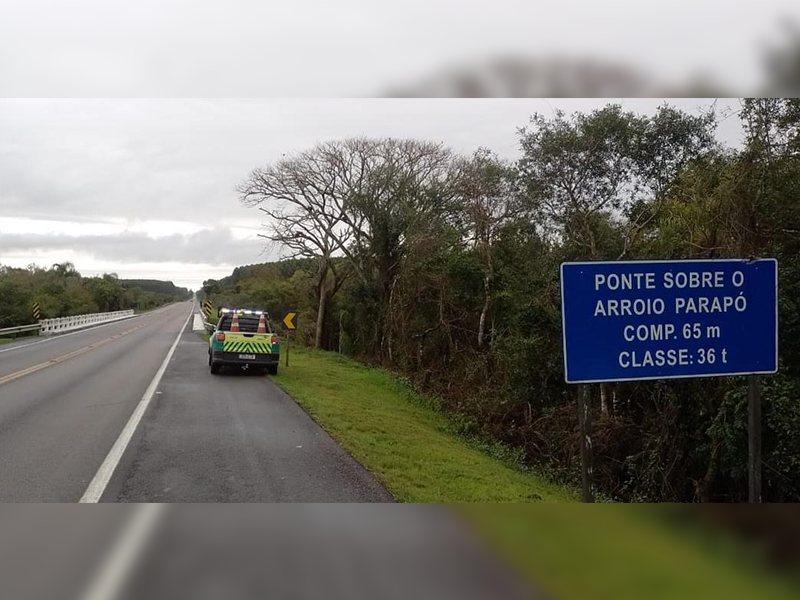 Ecosul monitora as rodovias com atenção ao nível dos rios do Polo Rodoviário Pelotas