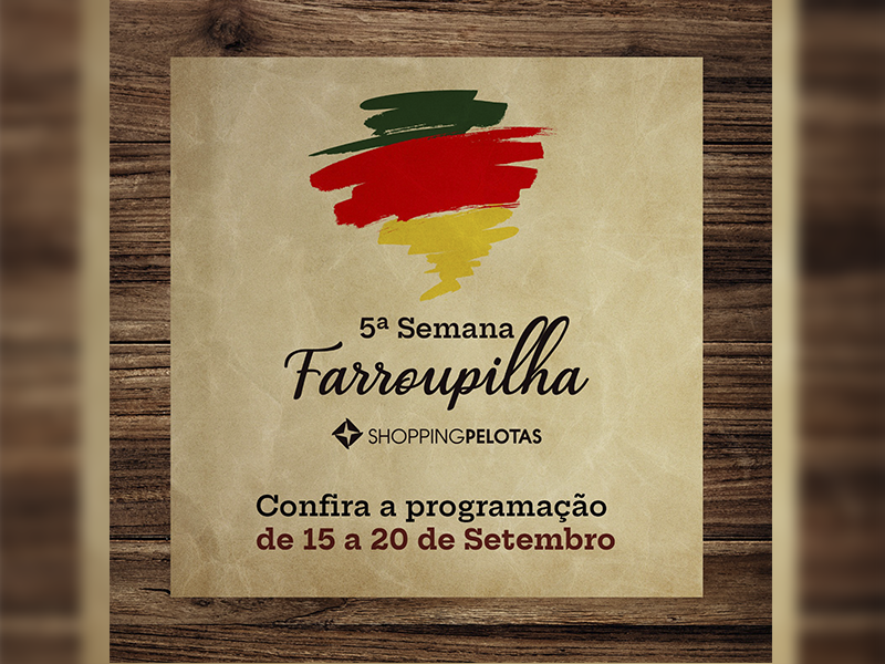 Shopping Pelotas inicia atividades para a Semana Farroupilha nesta sexta-feira (15)