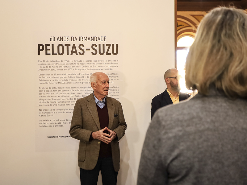 Exposição Pelotas/Suzu celebra 60 anos da irmandade