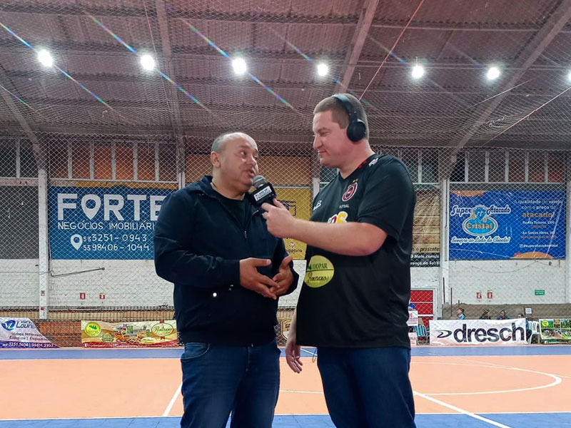 São Lourenço do Sul: ACI/CDL acompanha vitória da ABF Futsal em partida da Série Ouro da FGFS