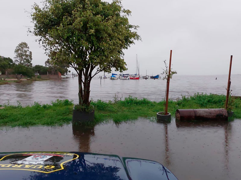 Chuvas na região deixam quase 20 pessoas desalojadas em Rio Grande e Pelotas