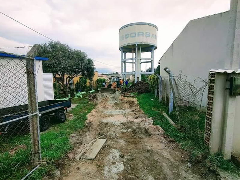Piratini: Corsan dá início à obra que vai levar água através da rede para os moradores do Cerro do Galdino