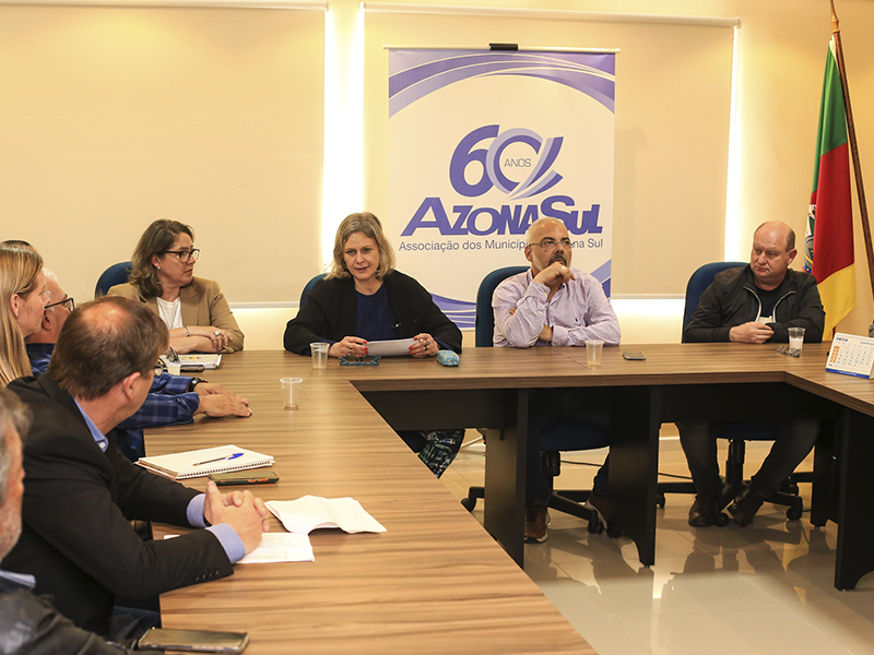 Representando Azonasul, prefeita de Pelotas vai a Porto Alegre discutir situação dos hospitais