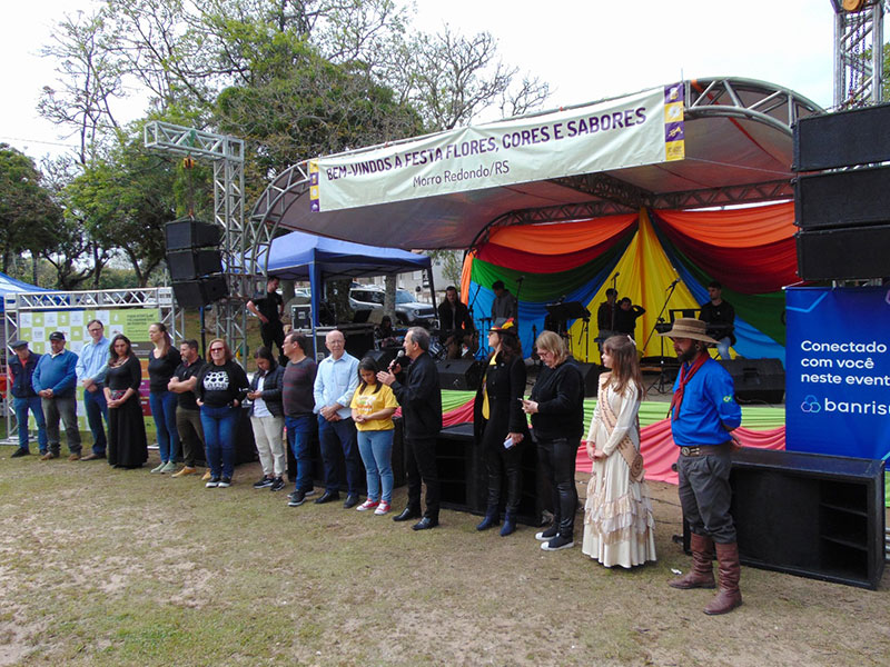 O evento, organizado pela Associação de Empreendedores de Turismo de Morro Redondo e Roteiro Turístico Morro de Amores. (Foto: Diones Forlan/JTR)
