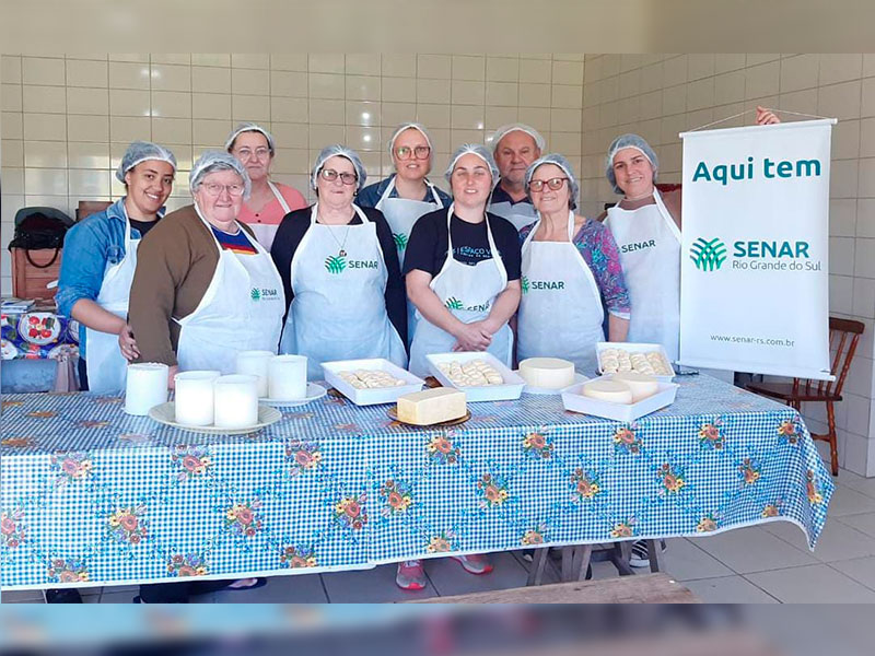 Curso de Fabricação de Queijos é realizado em Morro Redondo