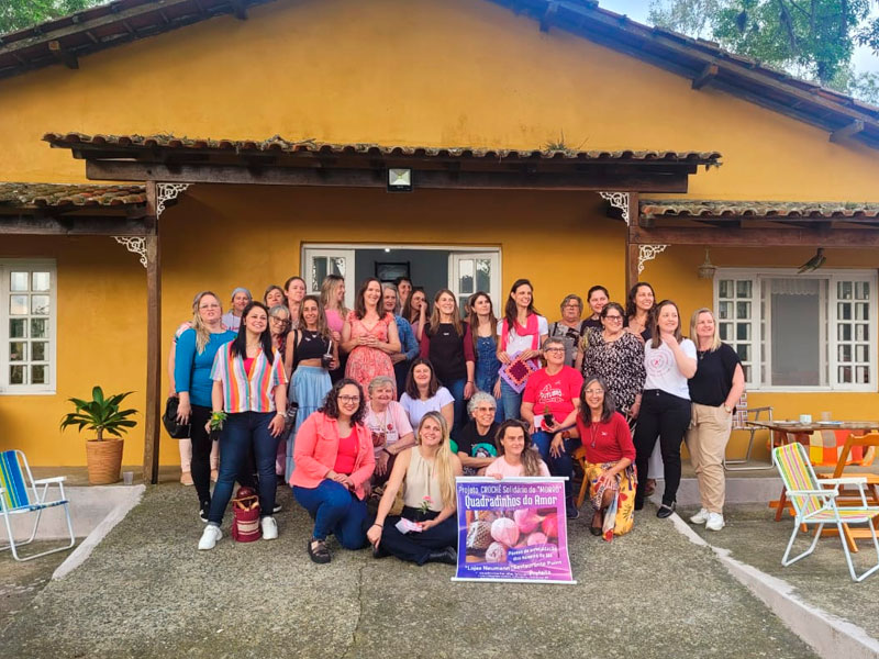 Morro Redondo: Encontro de Mulheres do Morro no Sítio Sonho Meu aborda o Outubro Rosa