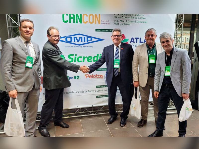 Sicredi apoia e participa da 15ª Conferência Mundial de Frutas Processadas de Caroço (Cancon 15)