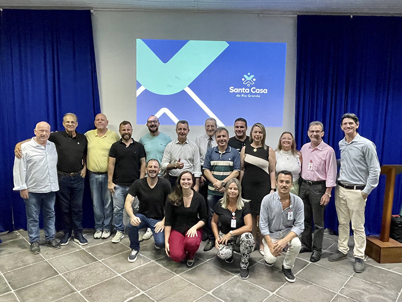 CDL Rio Grande visita novas instalações da Santa Casa