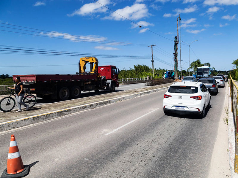 Pelotas: Obras da ponte do Laranjal estão perto da conclusão