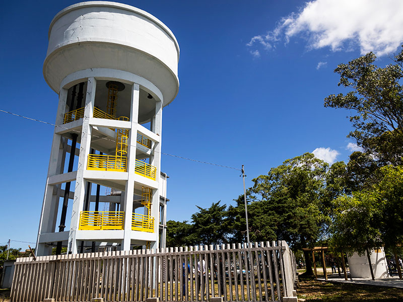 Pelotas: Sanep inaugura novo reservatório de água no Balneário dos Prazeres