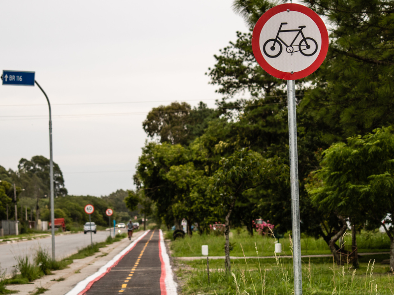 Pelotas terá mais 4,5 quilômetros de ciclovias/ciclofaixas