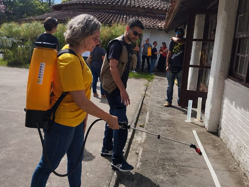 Arroio do Padre: Equipe da Vigilância em Saúde participa de treinamento contra a dengue