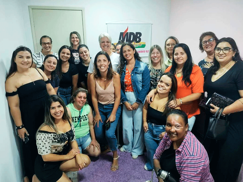 Jaguarão: MDB Mulher inaugura nova sala