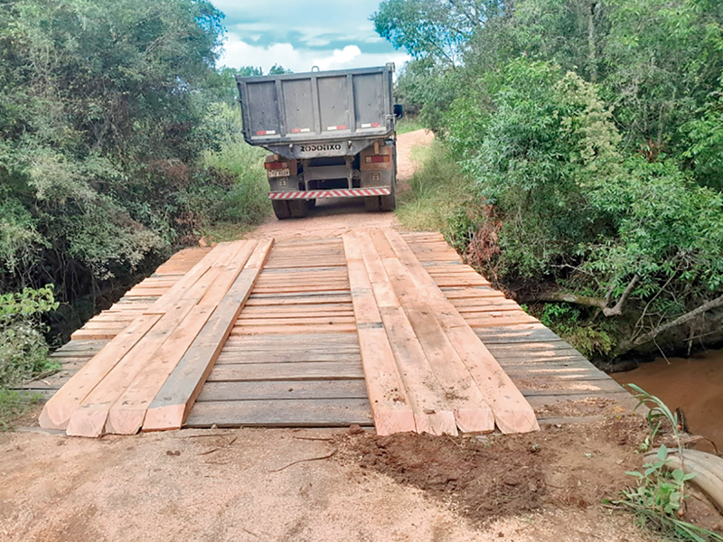 Canguçu: Pontes no 4º distrito passam por reparos