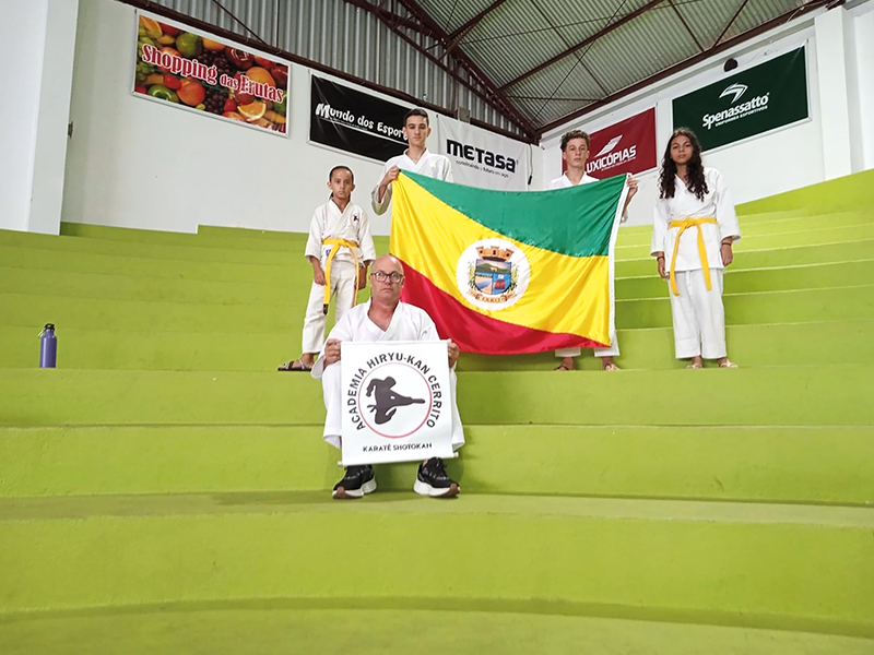 Cerrito participa da seletiva gaúcha de karatê