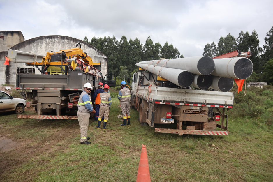 Arroio Grande: Equipes trabalham para restabelecer energia elétrica nas comunidades do interior