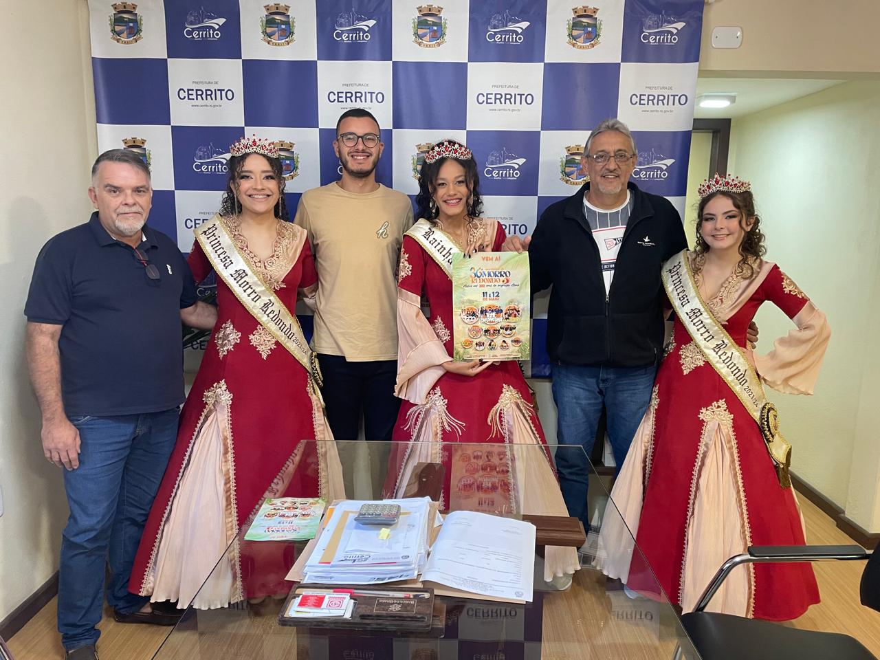 Corte de Morro Redondo divulga pela região convite para o 36º aniversário do município