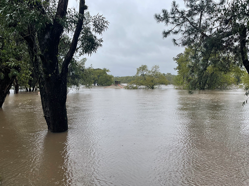 Chuva volta a causar elevação em rios da Zona Sul, mas não deve preocupar