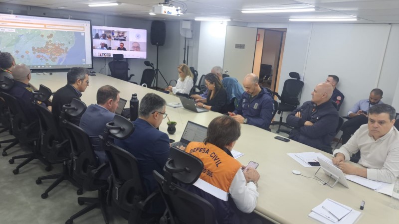 Ação coordenada do Estado reforça busca e salvamento de pessoas