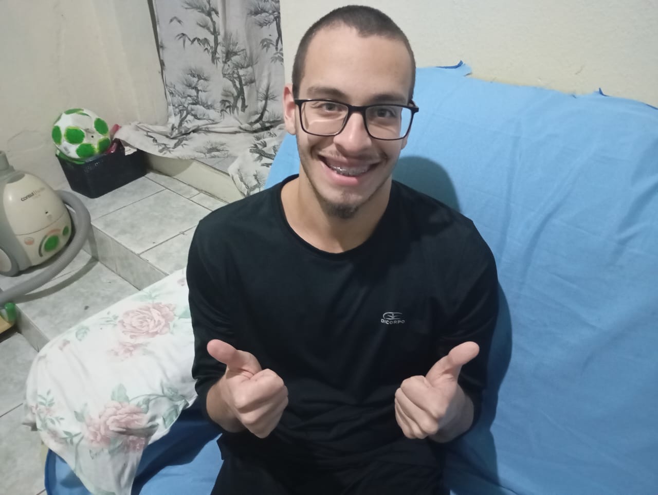 Bingo para tentar evitar que o estudante Patrick perca totalmente a visão ocorre neste domingo (12) em Piratini