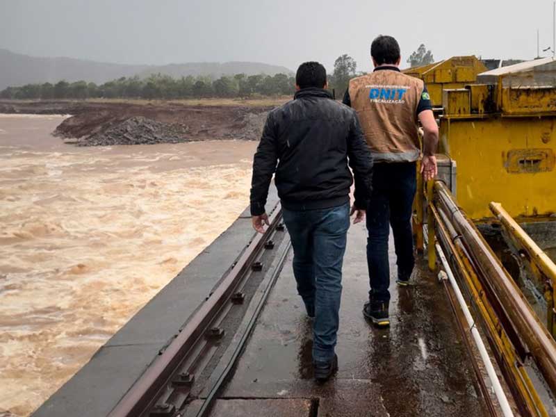 Diretoria de Infraestrutura Aquaviária realiza inspeção nas eclusas do Rio Grande do Sul