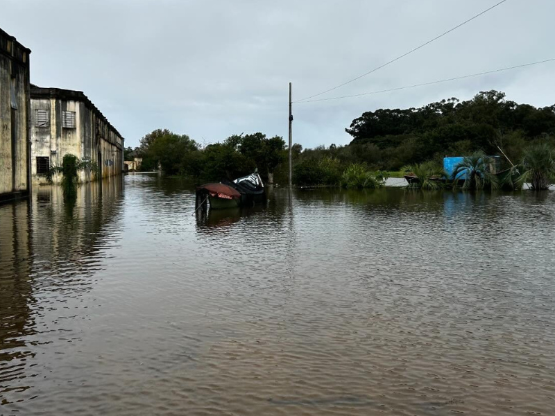 São Lourenço do Sul: Nível da Lagoa dos Patos volta a ter elevações